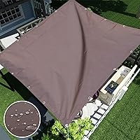 Vista 7 de Waterproof Fence Privacy Screen 3'3"x6'6" Polyester Balcony Sun Shade Cloth Outdoor Shade Sail Decorative Fences for Deck Patio Backyard Porch