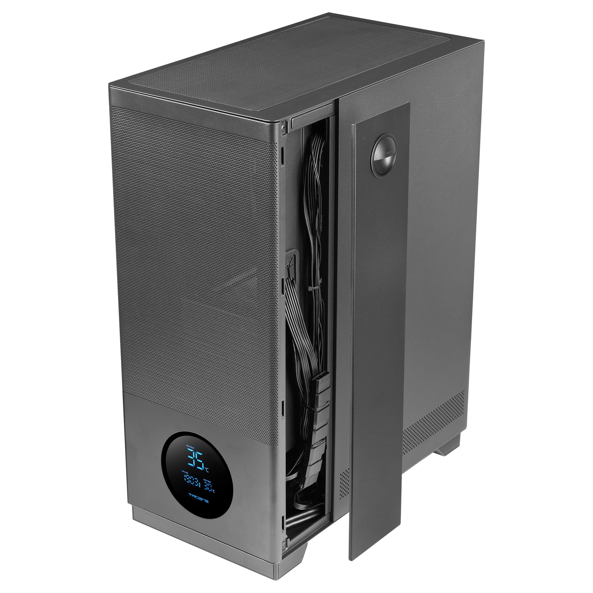 Tacens SAGITTA20 ATX PC Case - Temperatura reale con display LED - Dettaglio