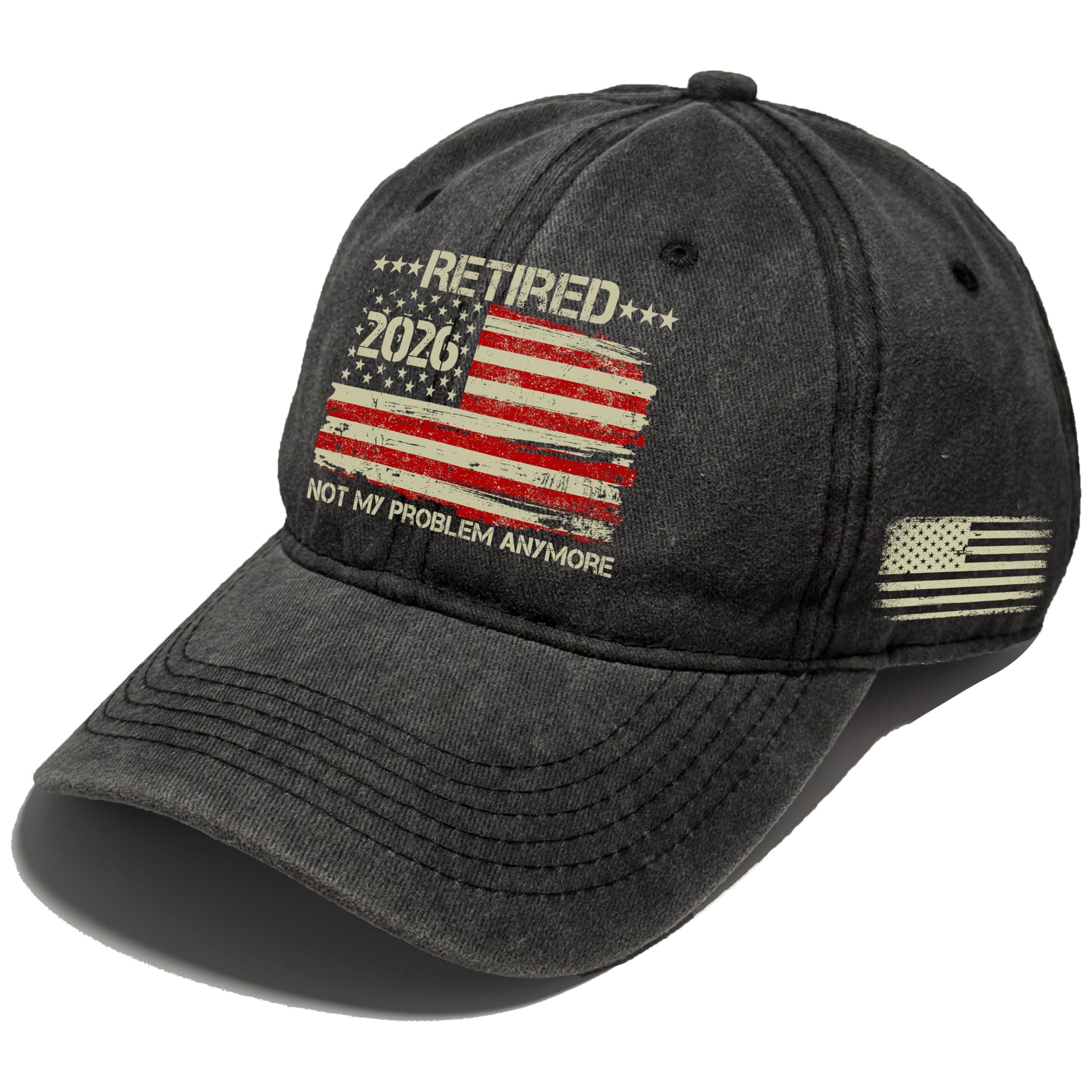 Retirement Gifts for Men Women,Retired Hat,Retirement 2026 Decorations,Adjustable Cap-Gift for Dad, Mom,Husband,Wife