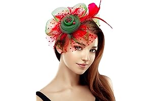 Christmas Fascinator Headband Women’s Tea Party Hat
