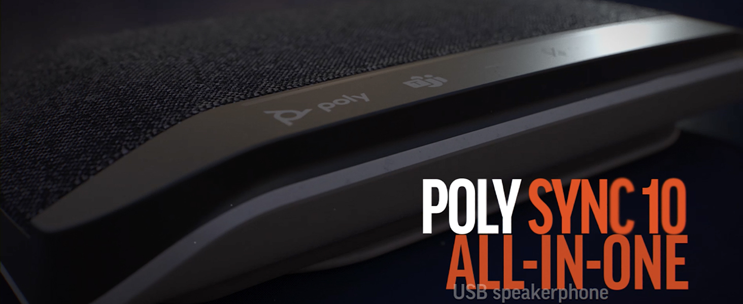 Amazon.com: Poly Sync 10 USB (Plantronics) Smart Speaker w/Mic