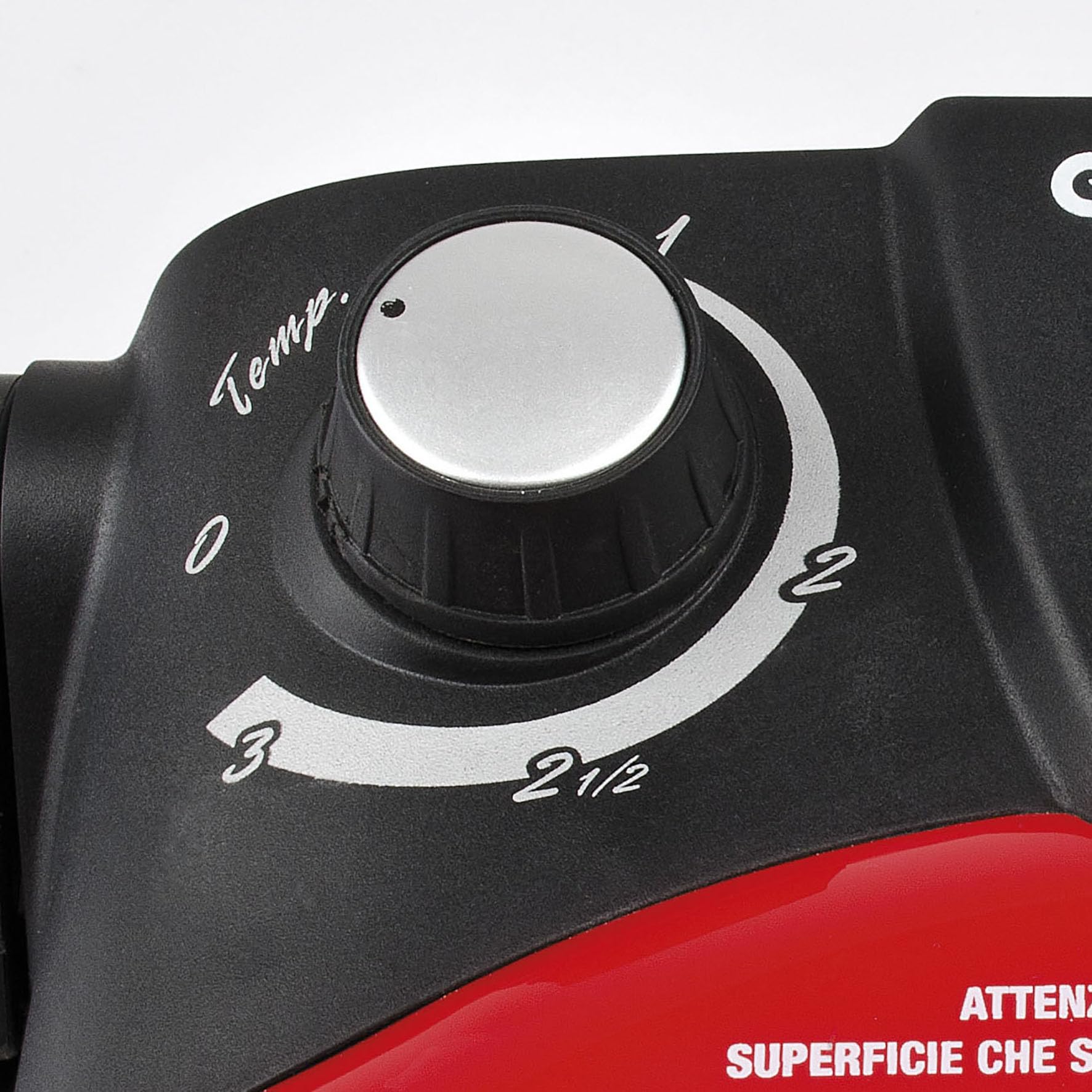 G3 Ferrari G10006 Delizia, Four à Pizza 1200 W, Thermostat Réglable jusqu’à 400°C, Cuit Une Pizza Savoureuse en 5 Min, Double Résistance, Livre de Recettes et Spatules Inclus, Rouge