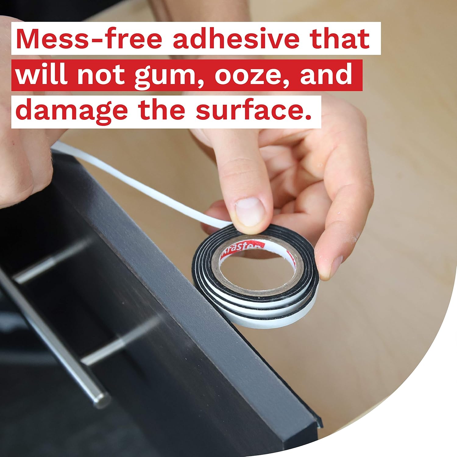 One-Day Sale: Up to 50% Off XFasten Black Foam Seal Tape with Adhesive, 1/8-Inch-Thick, 1/4-Inch x 20-Foot (3-Pack), High-Density Weather Strip Tape for Window, Door, Pipe and AC Insulation- Neoprene Insulation Foam Strip Tape