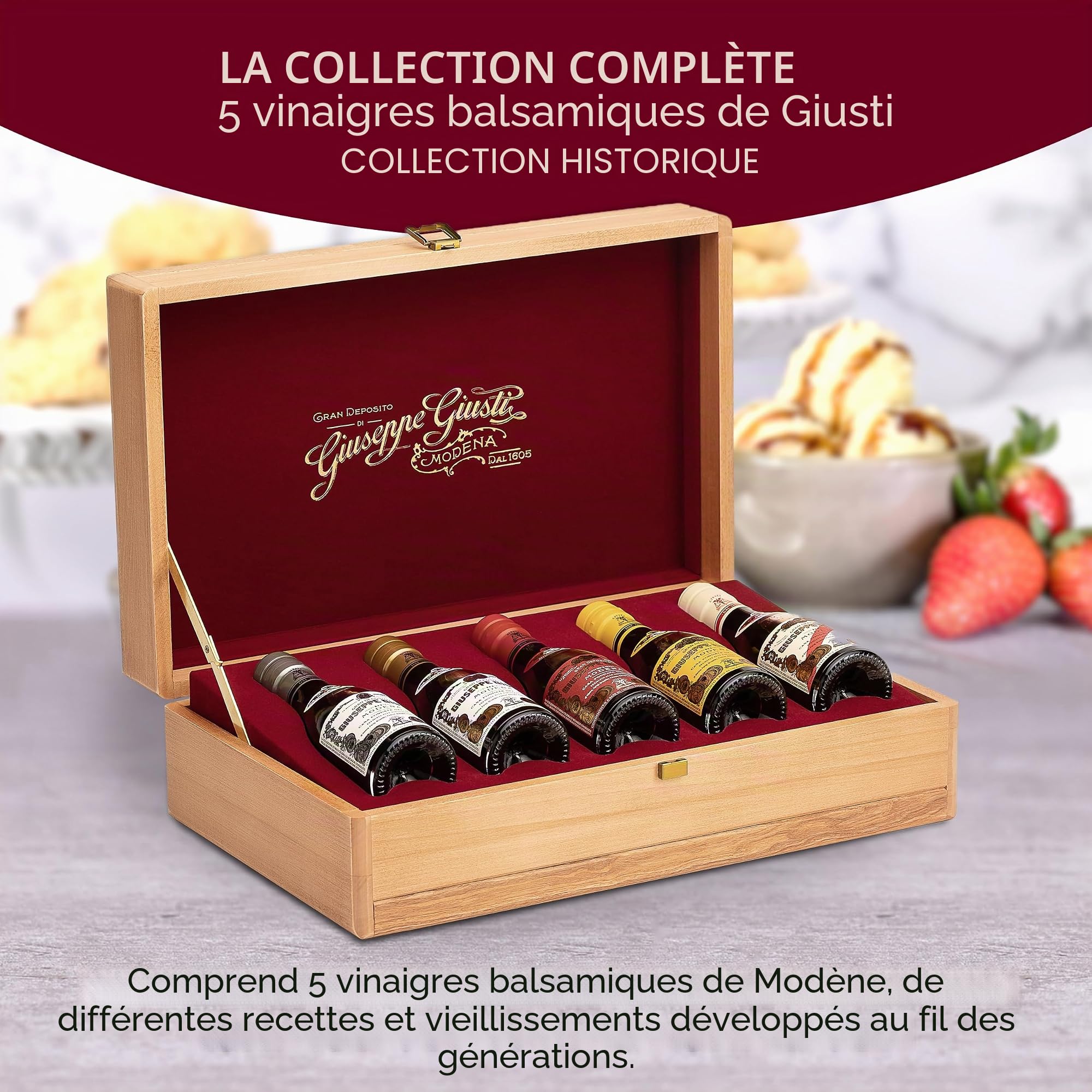 Giusti - Coffret Collection Historique IGP Complète - 5x100ml