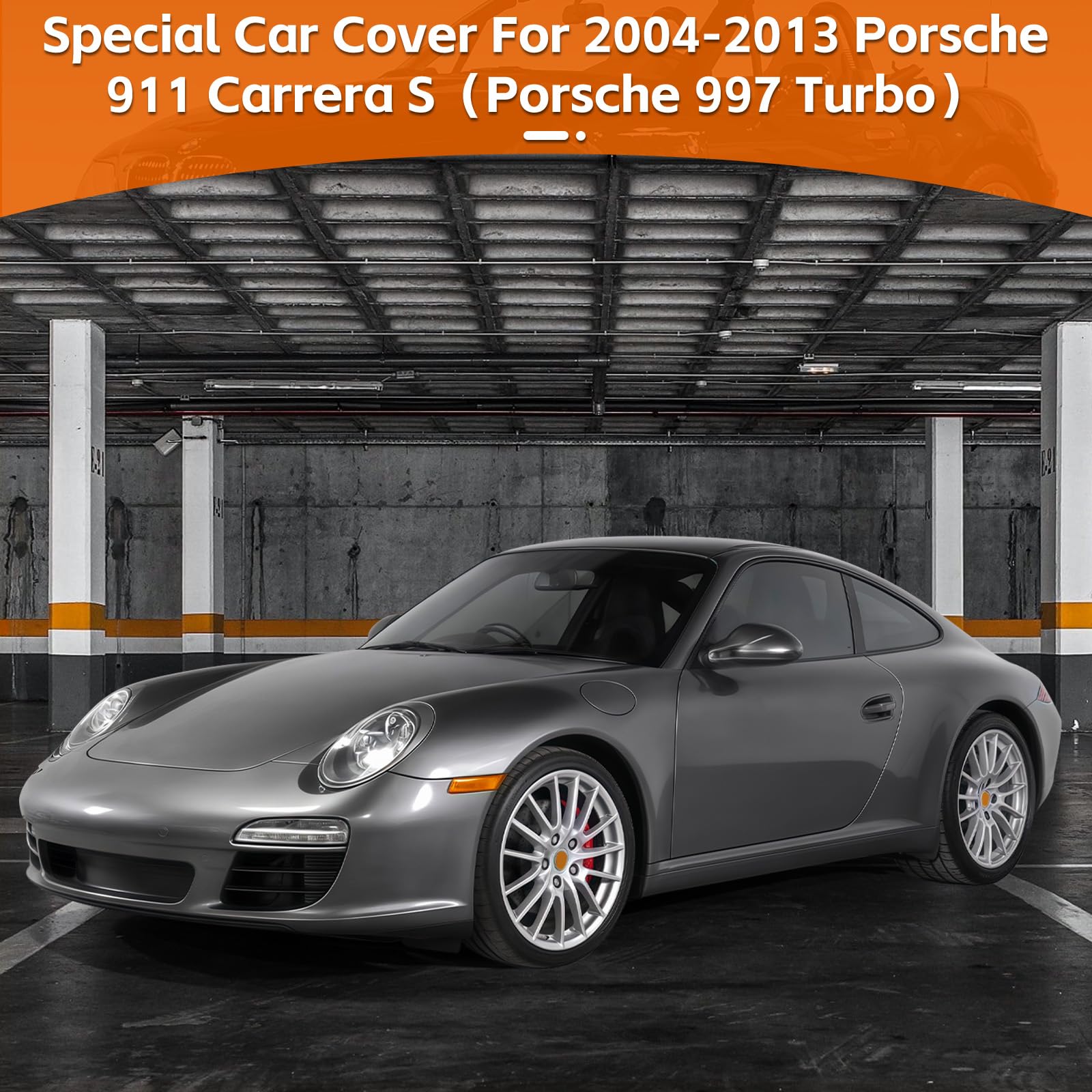 Autoabdeckung Indoor für Porsche 911 Carrera S (997 Turbo) 2004-2013