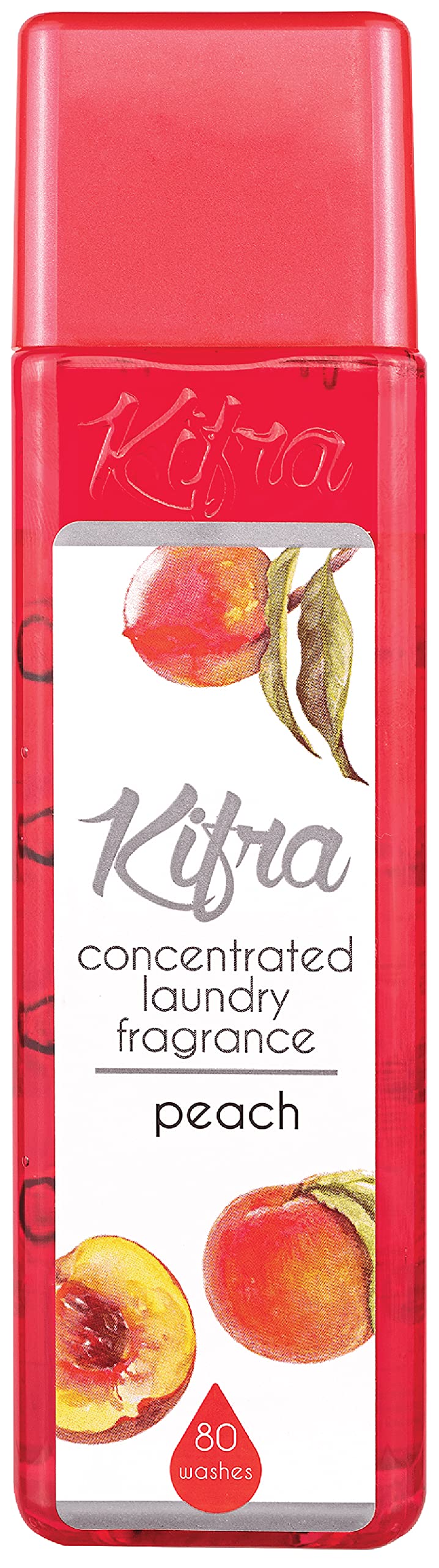 KIFRA PEACH Concentrated Laundry Fragrance 6.76 Fl Oz 200ml 80 Washing Cycles
