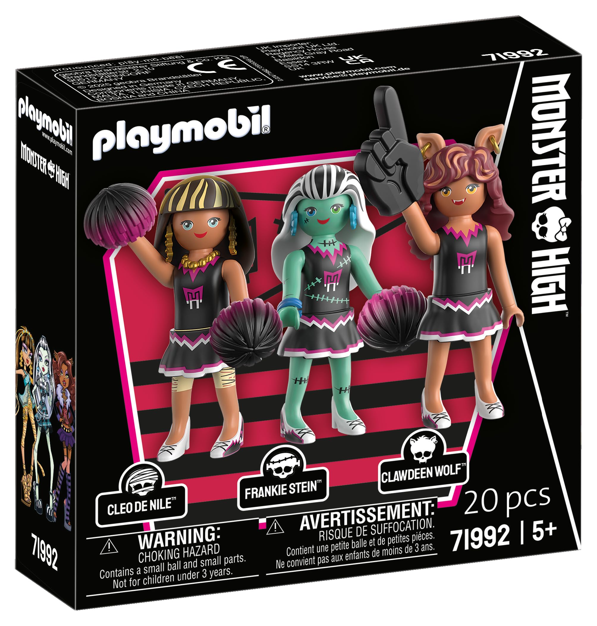 Playmobil Monster High Fear Squad Figure Pack 71992