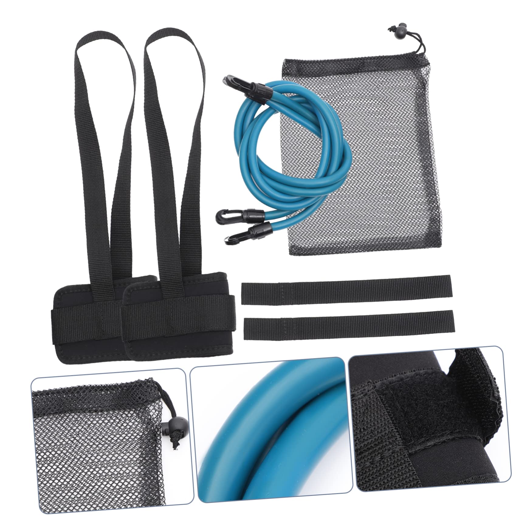 GANAZONO Swimming Resistance Trainer Swim Weights for Pool Exercise Swim Training Belts Strength Training Kit for Adults Boys and Girls