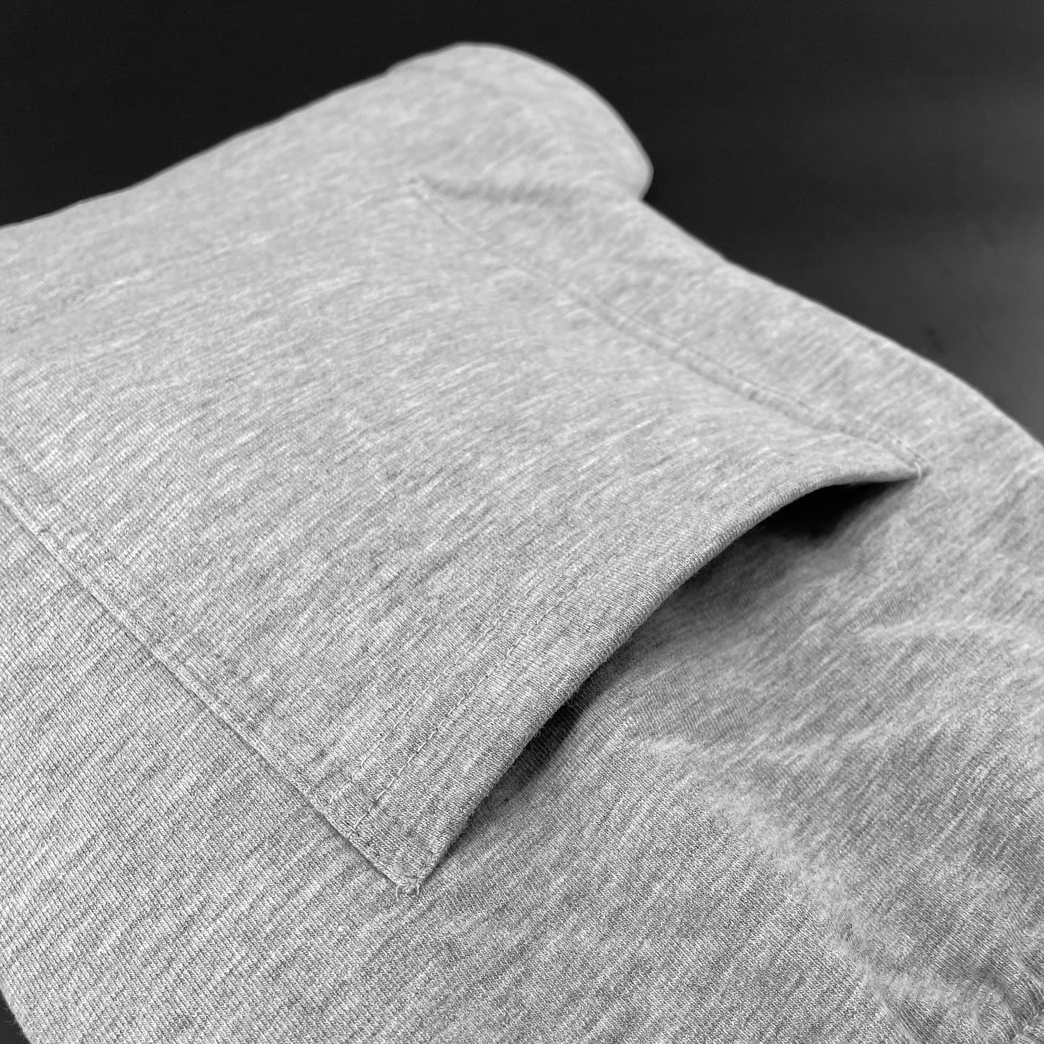 COOL Pants | szare spodnie do biegania na siłownię spodnie sportowe męskie długie z podwójną kieszenią, bawełniane spodnie treningowe, męskie spodnie fitness slim fit