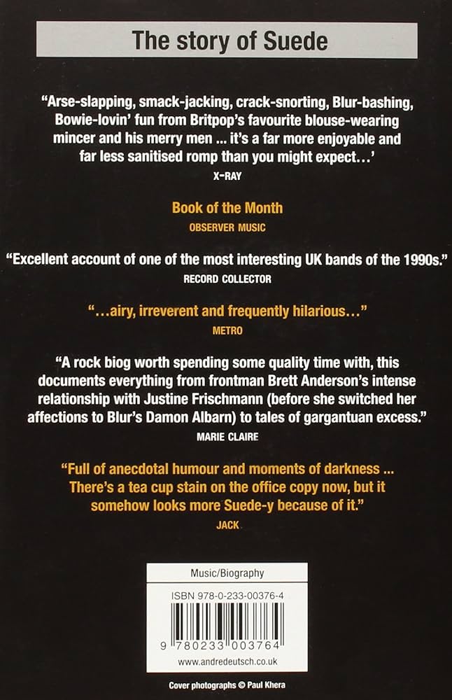 アート・デザイン・音楽 Suede: The Biography by David Barnett Suede: The Biography: Amazon.co.uk: Barnett, David