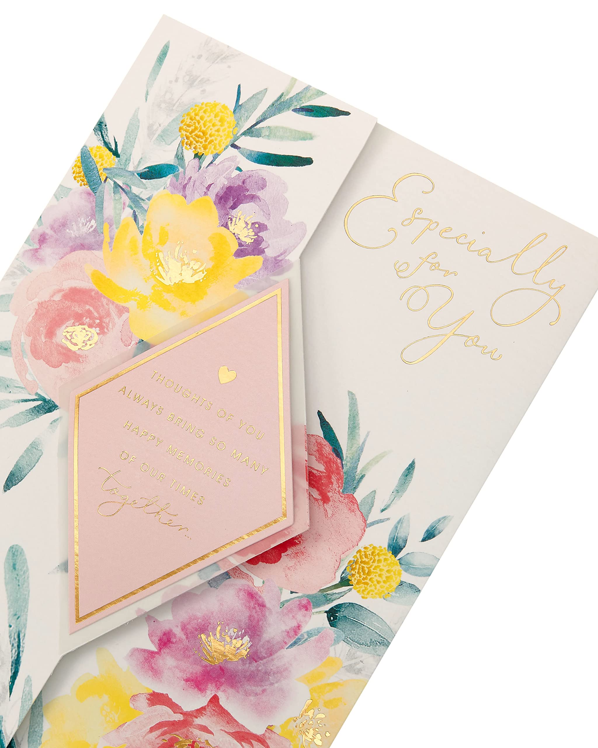 UK Greetings Mother's Day Card With Envelope - Beautiful Floral Design, Multi, 178x273mm - Image 4