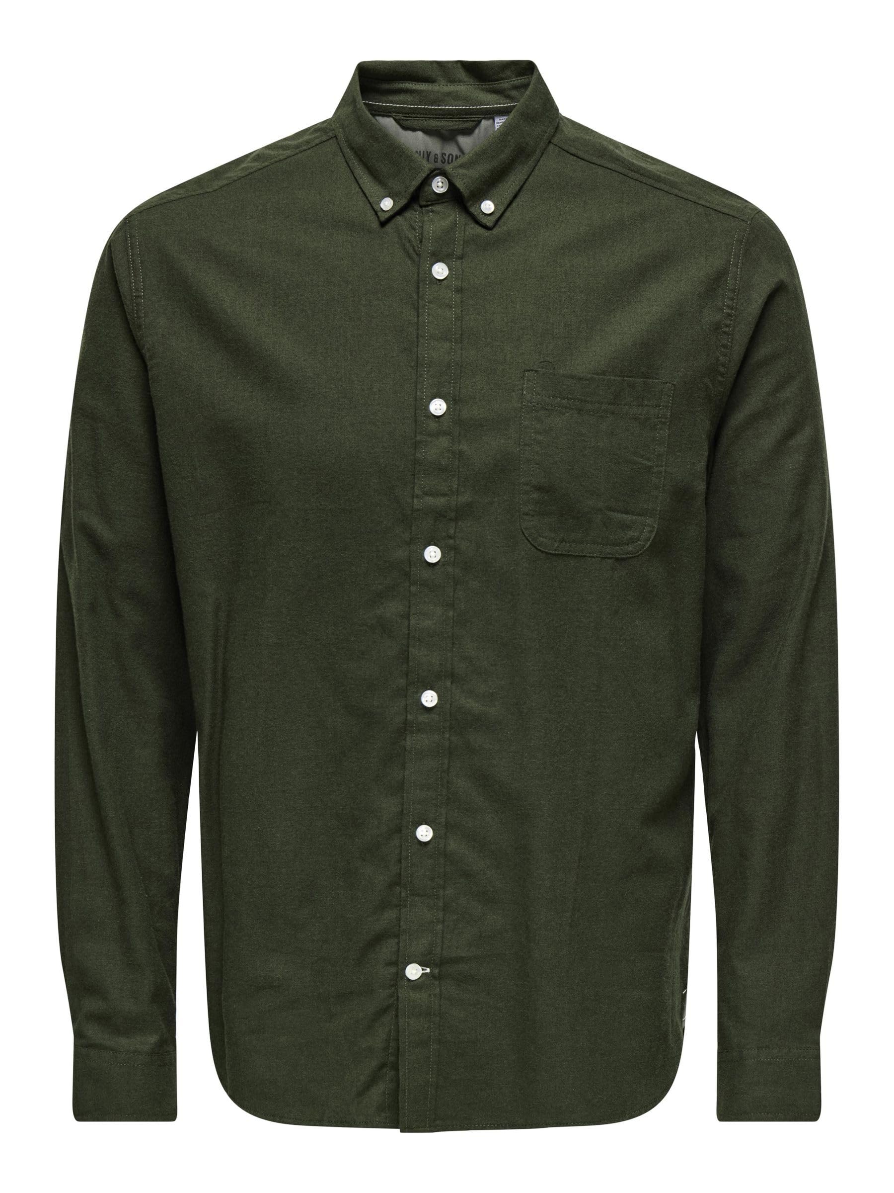 ONLY & SONS Men's Onsroad Shirt, Rosin, S