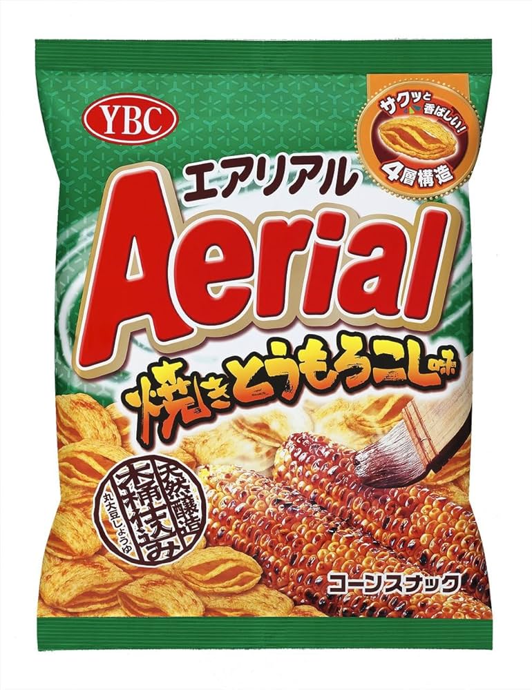 Amazon.co.jp: ヤマザキビスケット エアリアル 焼きとうもろこし味 70g