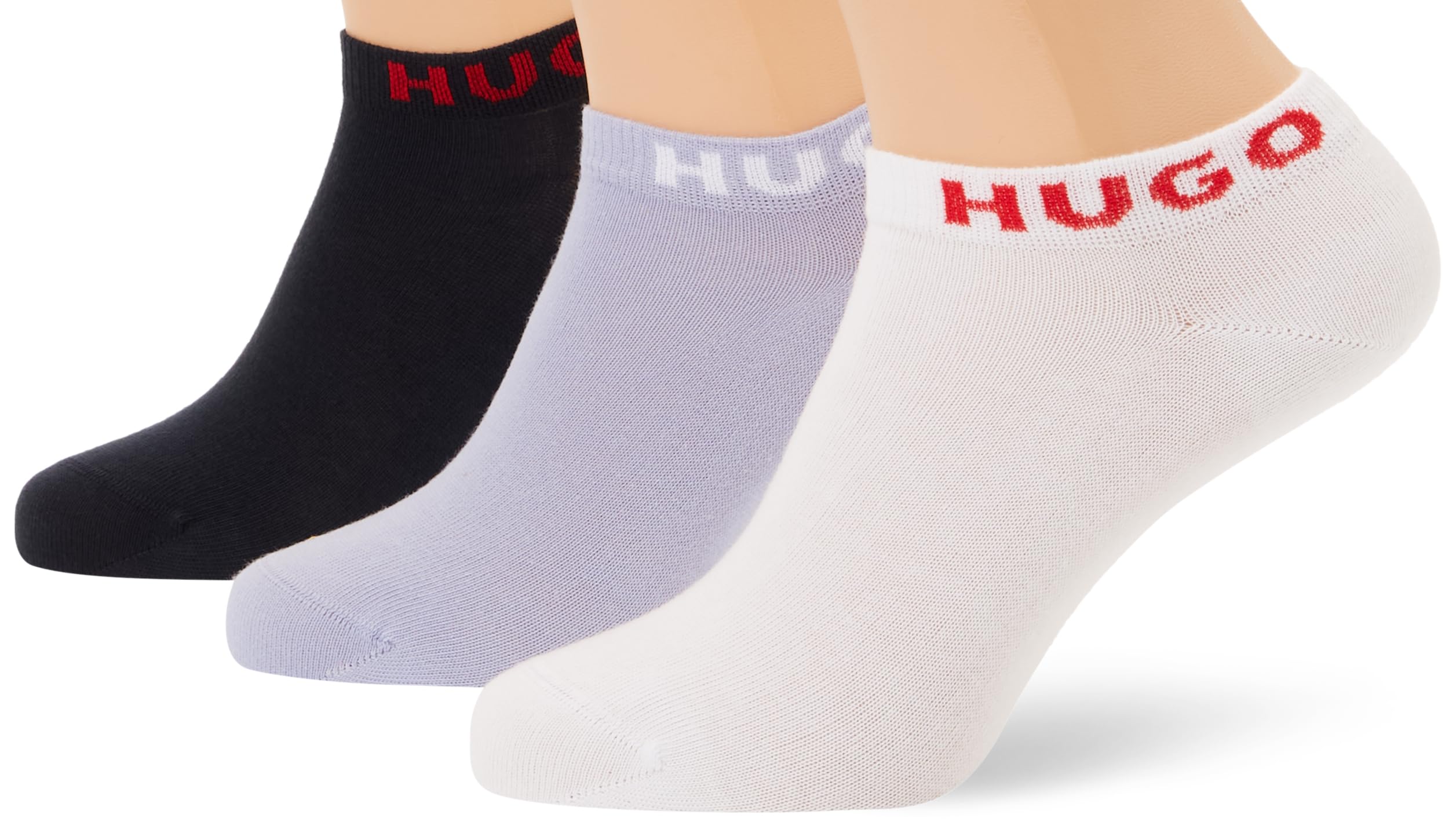 HUGO Damen 3p As Uni CC W 10260271 01 Ankle_Socks