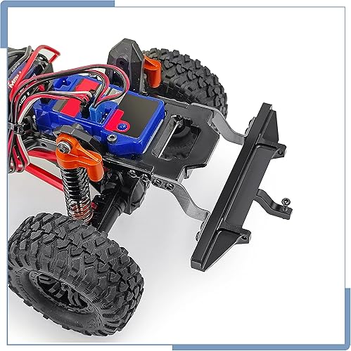 Miniatura 3 de Juego de parachoques trasero RC Protección del cuerpo para TRX4M actualizaciones Defender 118 Escala RC Crawler Accesorios de coche