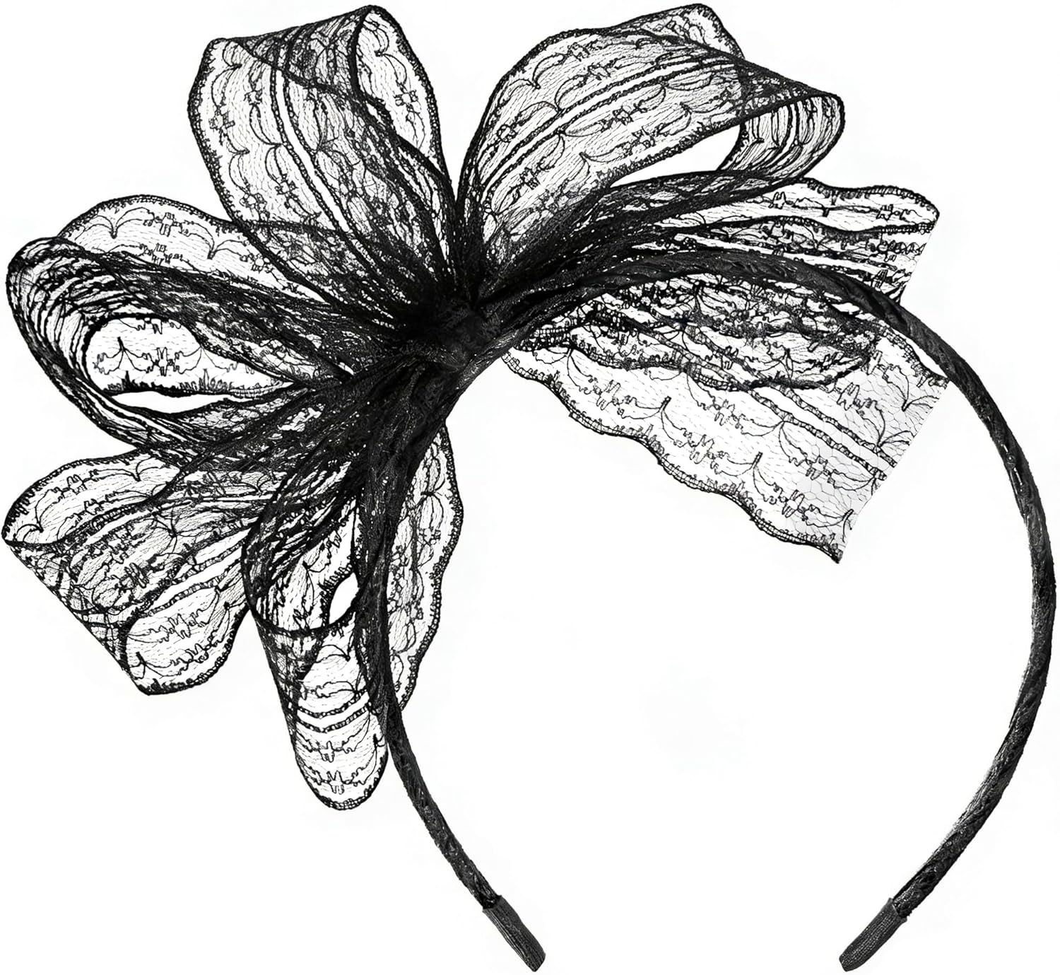 80S Fancy Dress Costume Accessories Headband Errings Fishnet Gloves Necklace Bracelt Party Outfit Set - Image 3