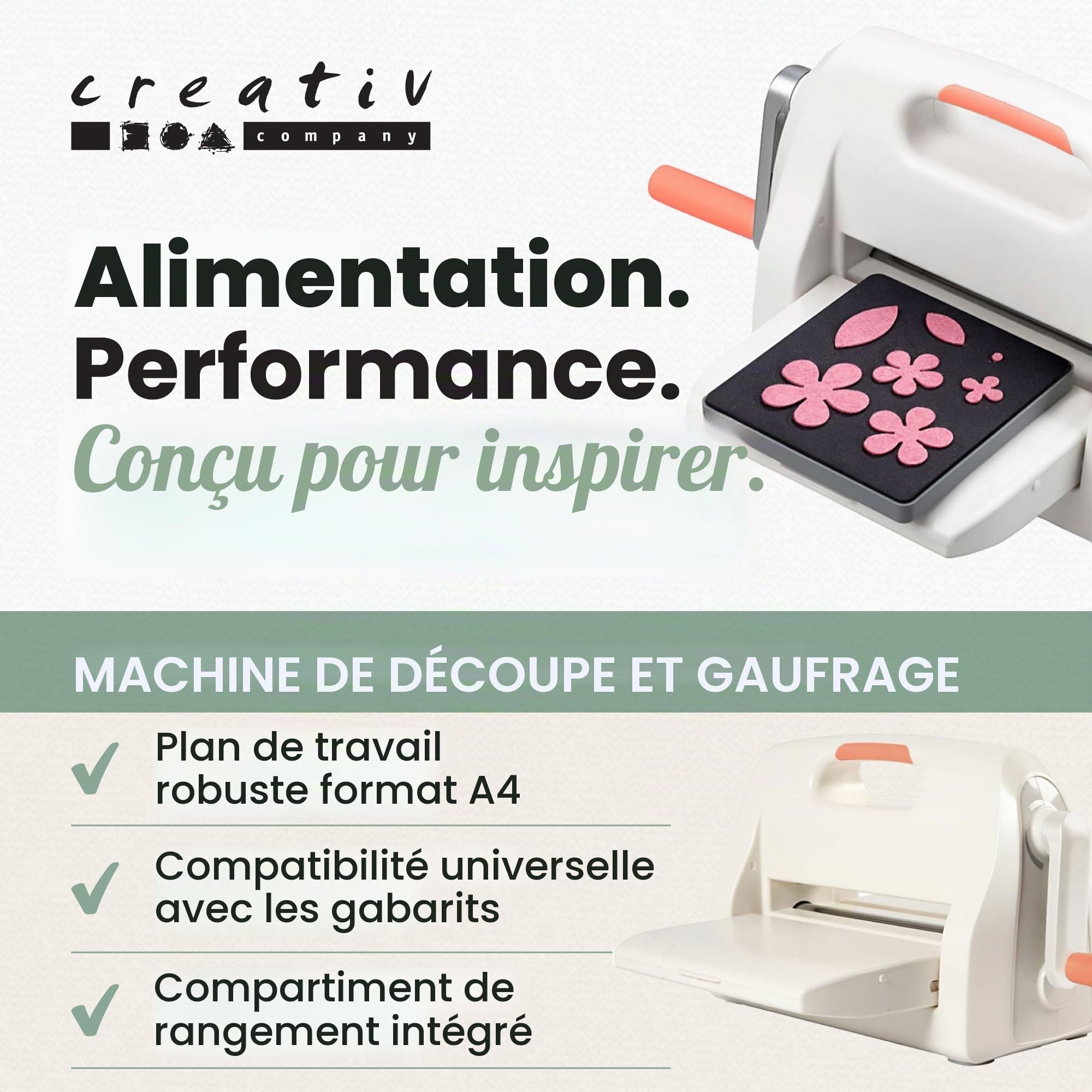 Creativ Machine à couper et à embosser