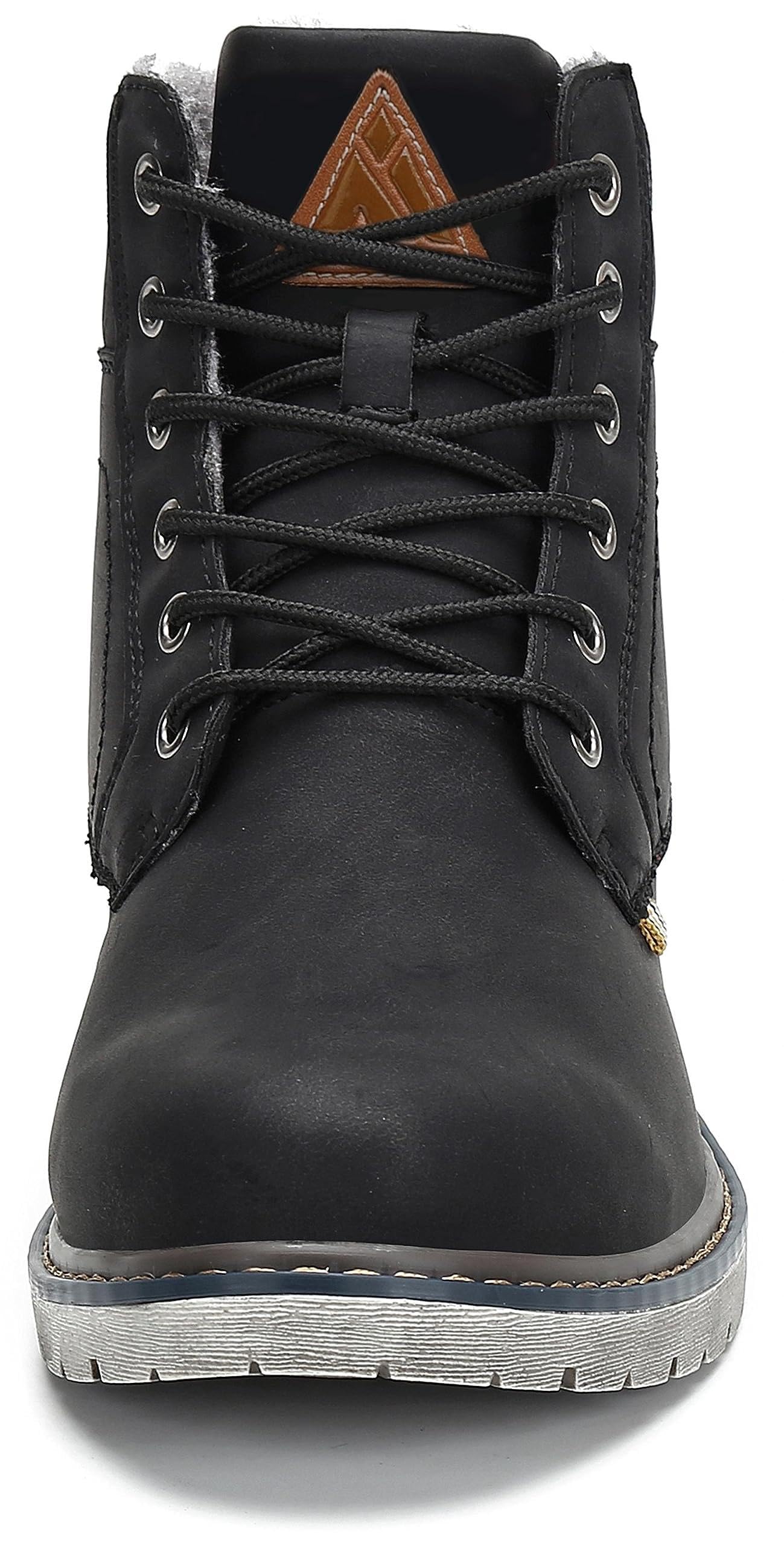 Mishansha Scarpe Uomo Stivaletti da Trekking Eleganti Scarpe da Ginnastica Stivali da Escursionismo Invernali Impermeabile Outdoor