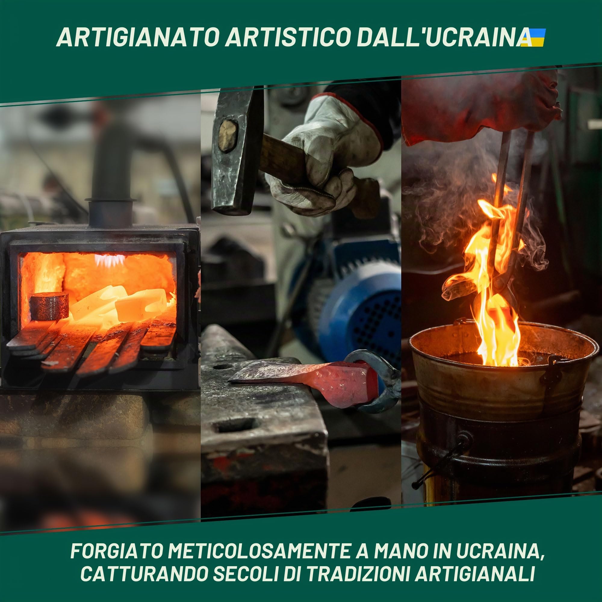 BeaverCraft Ascia per Intaglio del Legno con Manico in Legno - Ascia per Intaglio Curvo - Ascia per Lavorazione del Legno per Gocciolatoi - Strumenti per Intaglio del Legno a Mano - Strumenti per