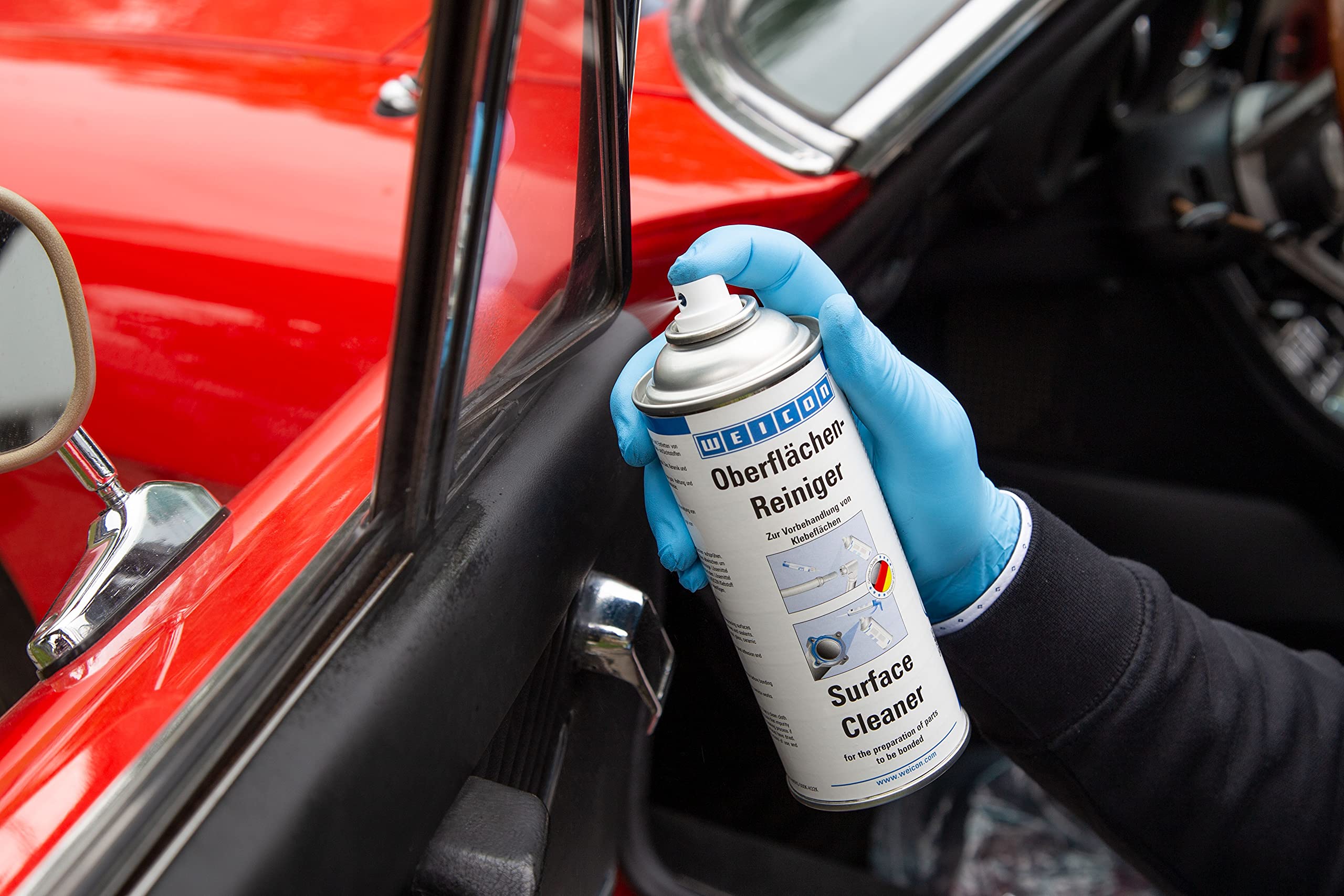 WEICON Surface Cleaner 400 ml | Odtłuszczacz | Środek czyszczący | Bezbarwny