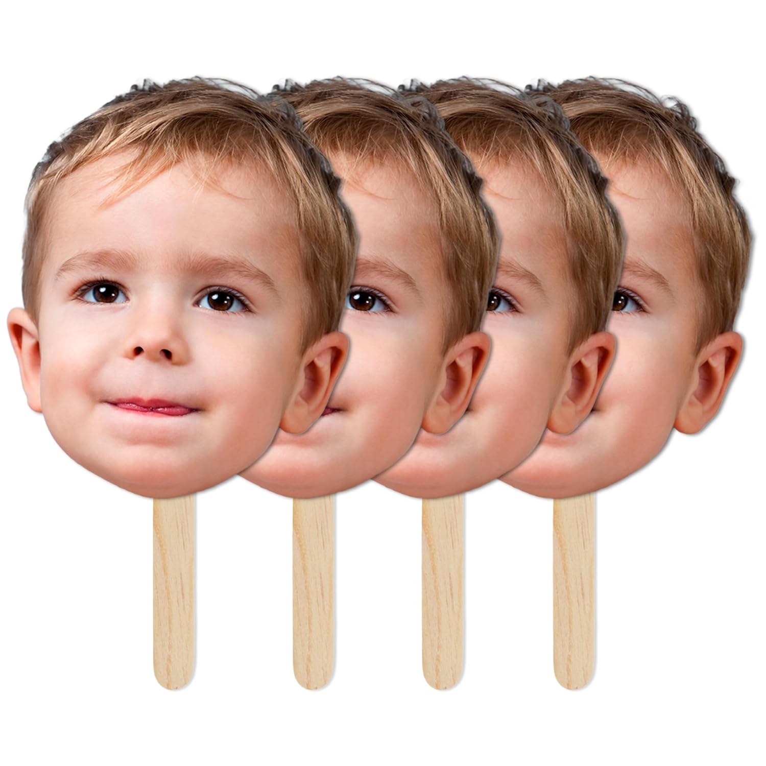 1 Pc, Custom Big Head with Your Photo Fun Face Cardboard