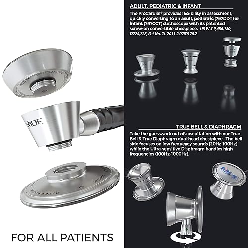 Miniatura 8 de MDF ProCardial - Estetoscopio de Cardiología