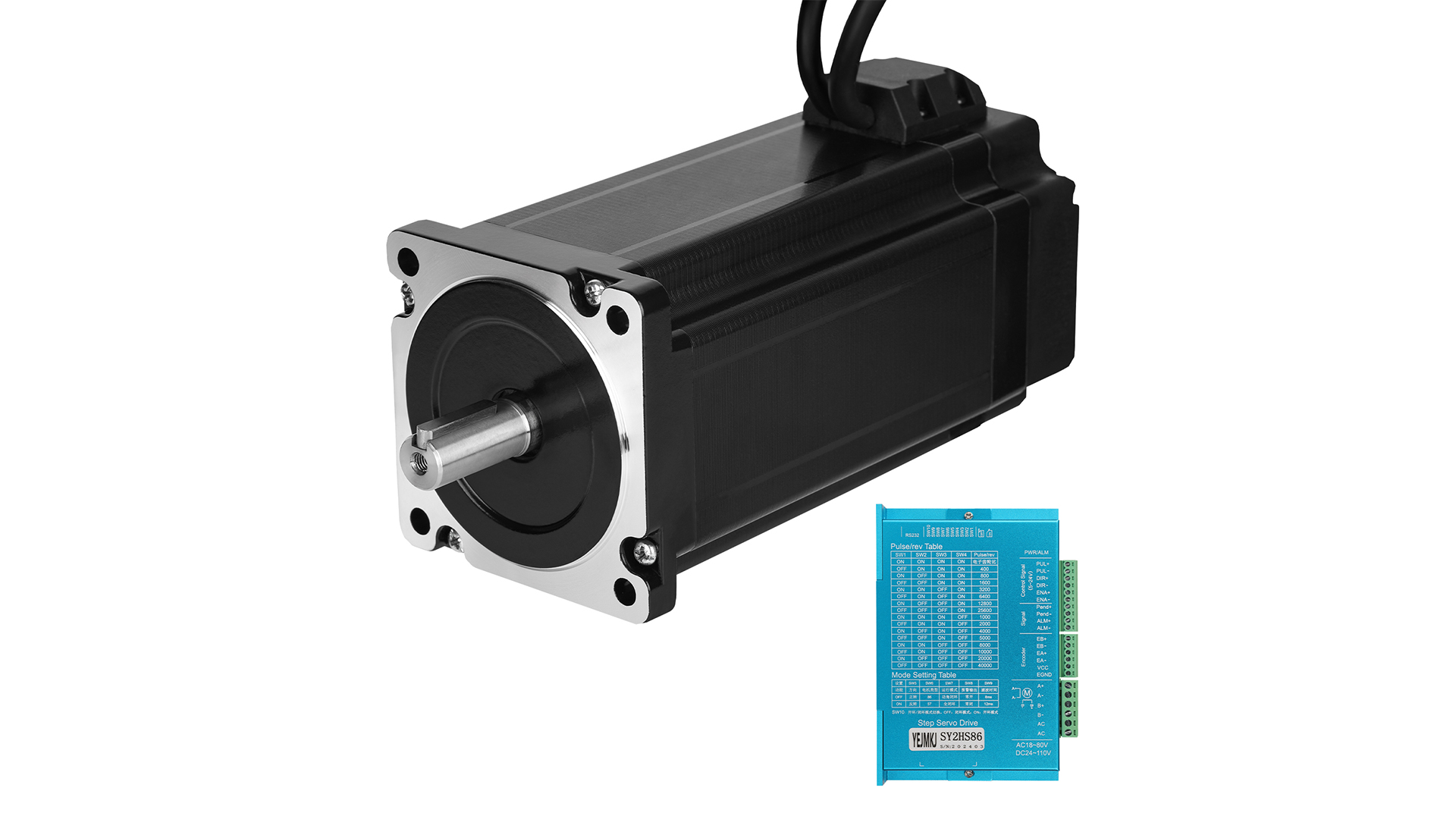 Amazon.com: YEJMKJ Nema 34 Closed Loop Stepper Motor Kit