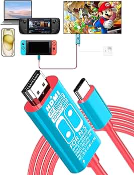 Amazon.co.jp: COWBOX Switch ドック Switch iPhone15 テレビ接続出力