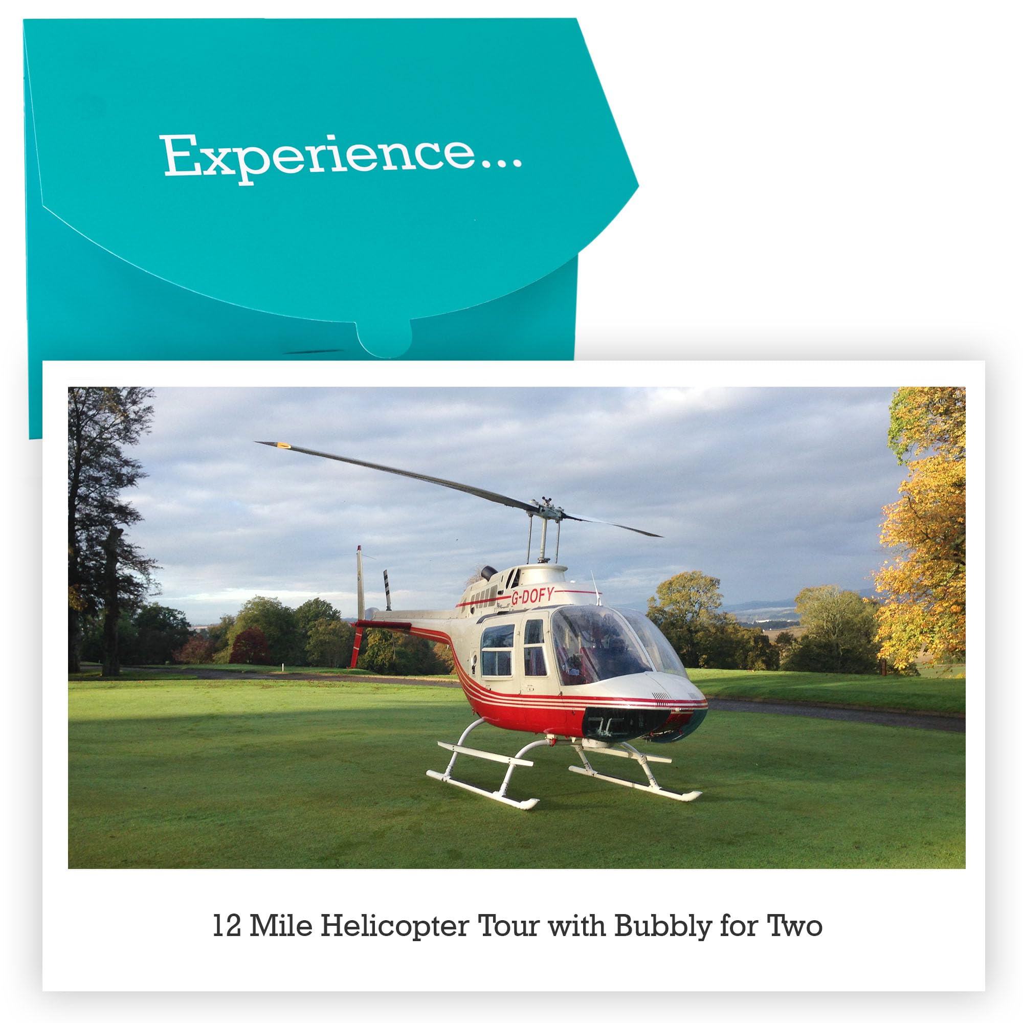 Buyagift 12-Mile Helicopter Tour with Bubbly Experience Gift for 2-70+ UK Locations