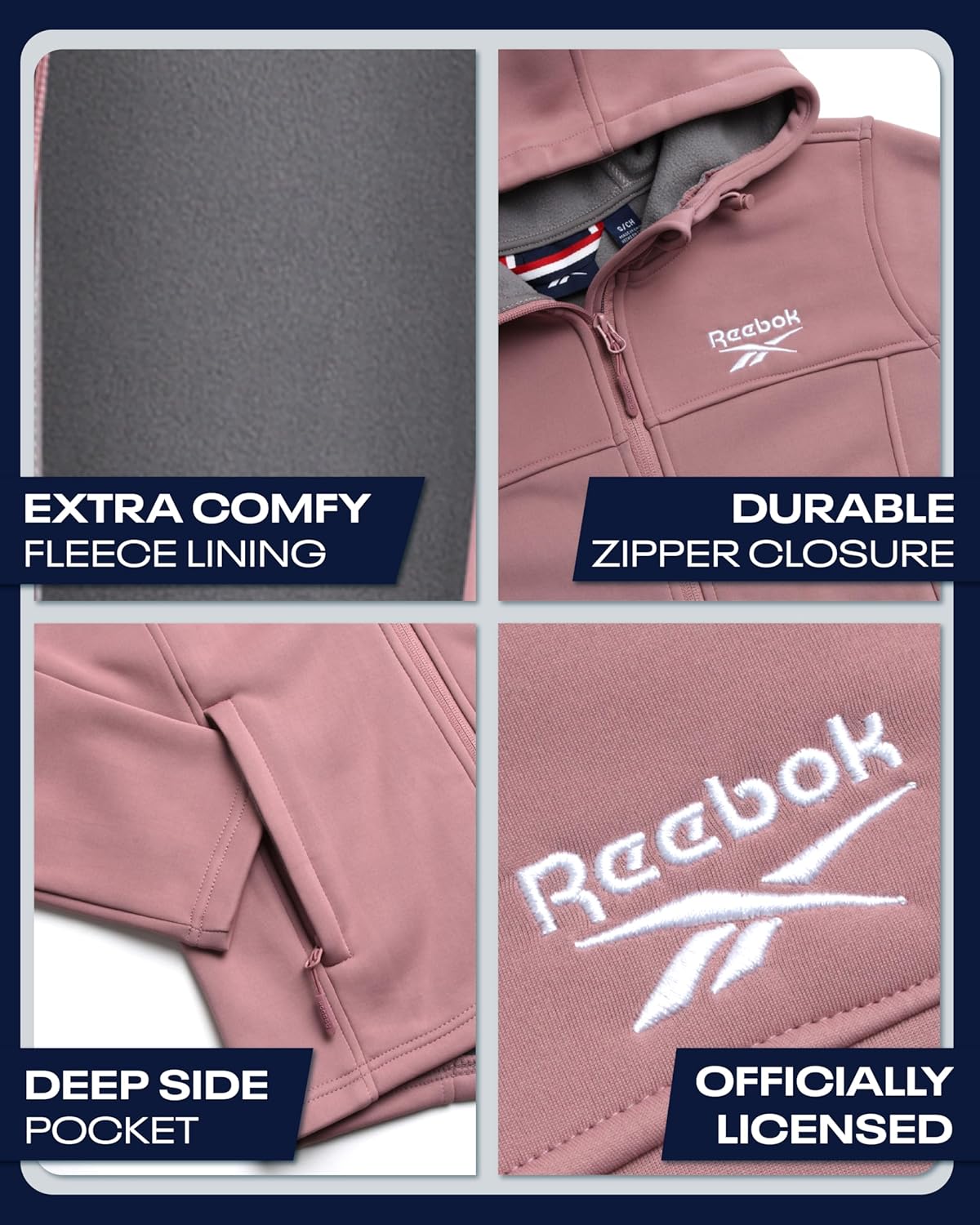 Reebok - Brandclub - Reebok Womens Jacket - Wind Resistant Womens