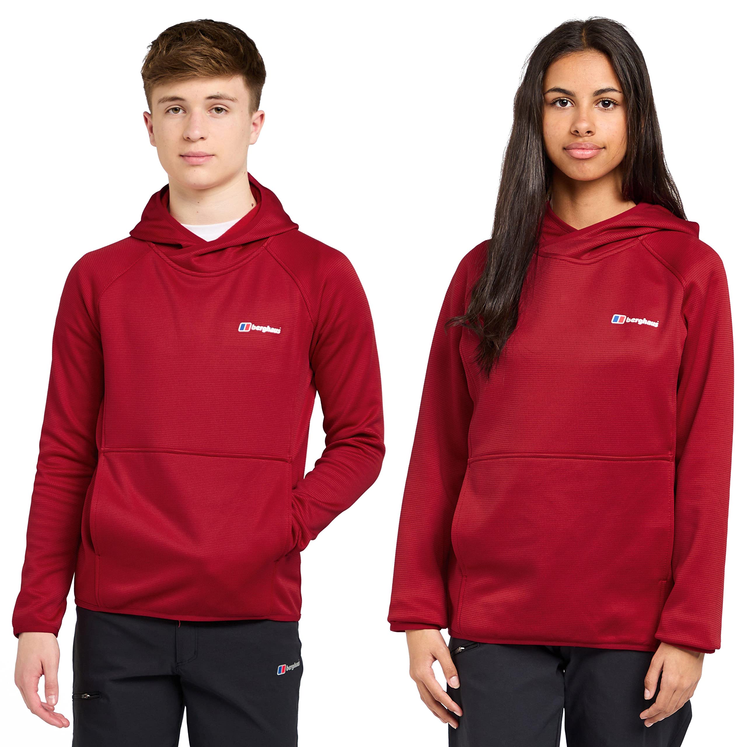 Berghaus Unisex Kids Red Kids' Logo Hoody 11-12Y