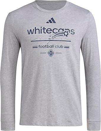 adidas Men's Vancouver Whitecaps FC Pre-Game Long Sleeve T-Shirt