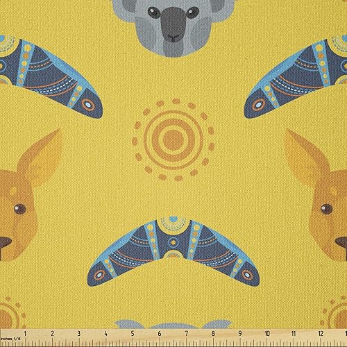 Vista 309 de Ambesonne - Tela de punto elástica