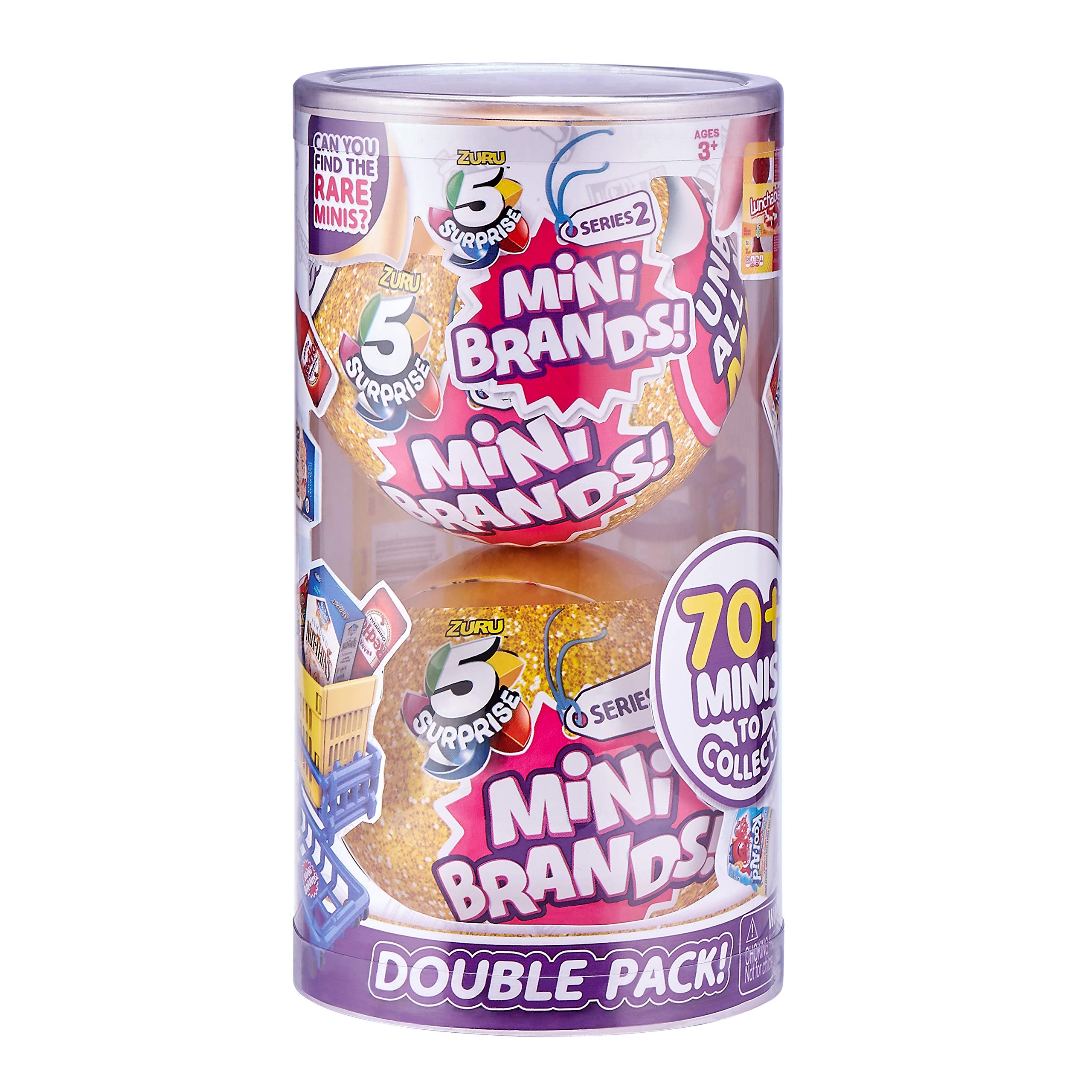 5 Surprise Mini Brands Mystery Capsule Real Miniature Brands