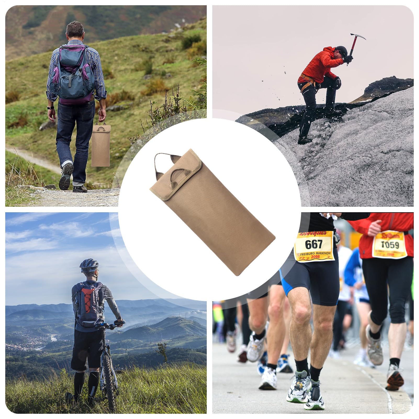 Borsa termica per sacca idrica – Borsa per conservazione, borsa termica | 600D Oxford leggero zaino idrico per serbatoi da 2,5 l, ritenzione del freddo per campeggio, fitness all'aperto e viaggi