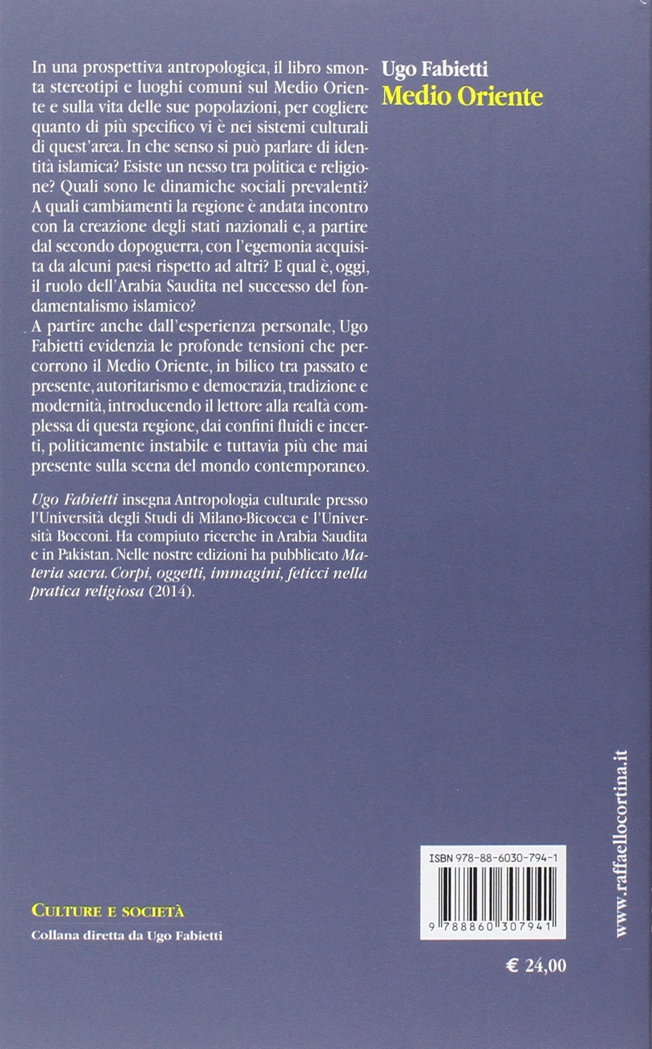 Medio Oriente. Uno sguardo antropologico