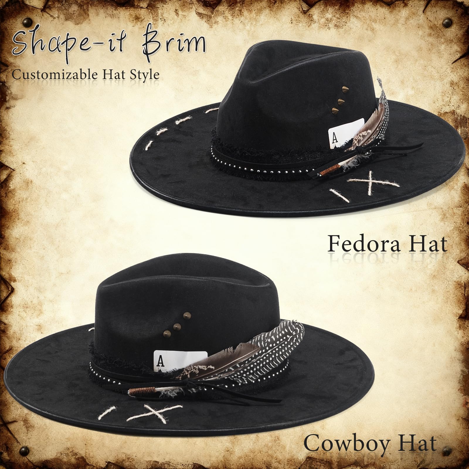 Black Cowgirl Hat