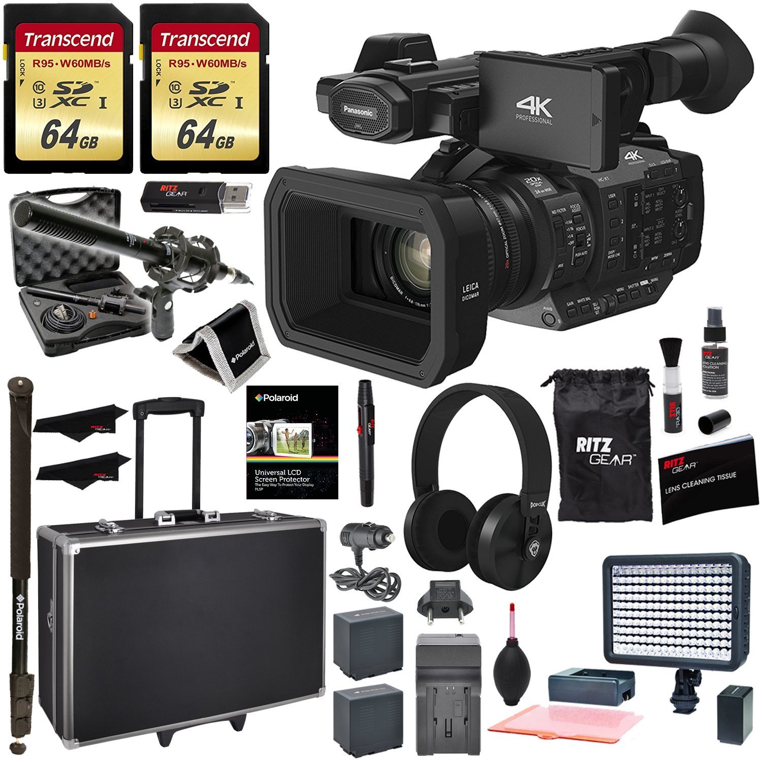 Buy Ritz Camera Panasonic HCX1 4K Ultra HD Professional Camcorder, 2X