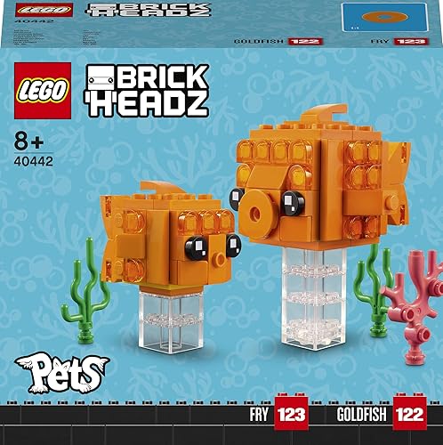 Miniatura 2 de LEGO BrickHeadz 40442 Mascotas Goldfish