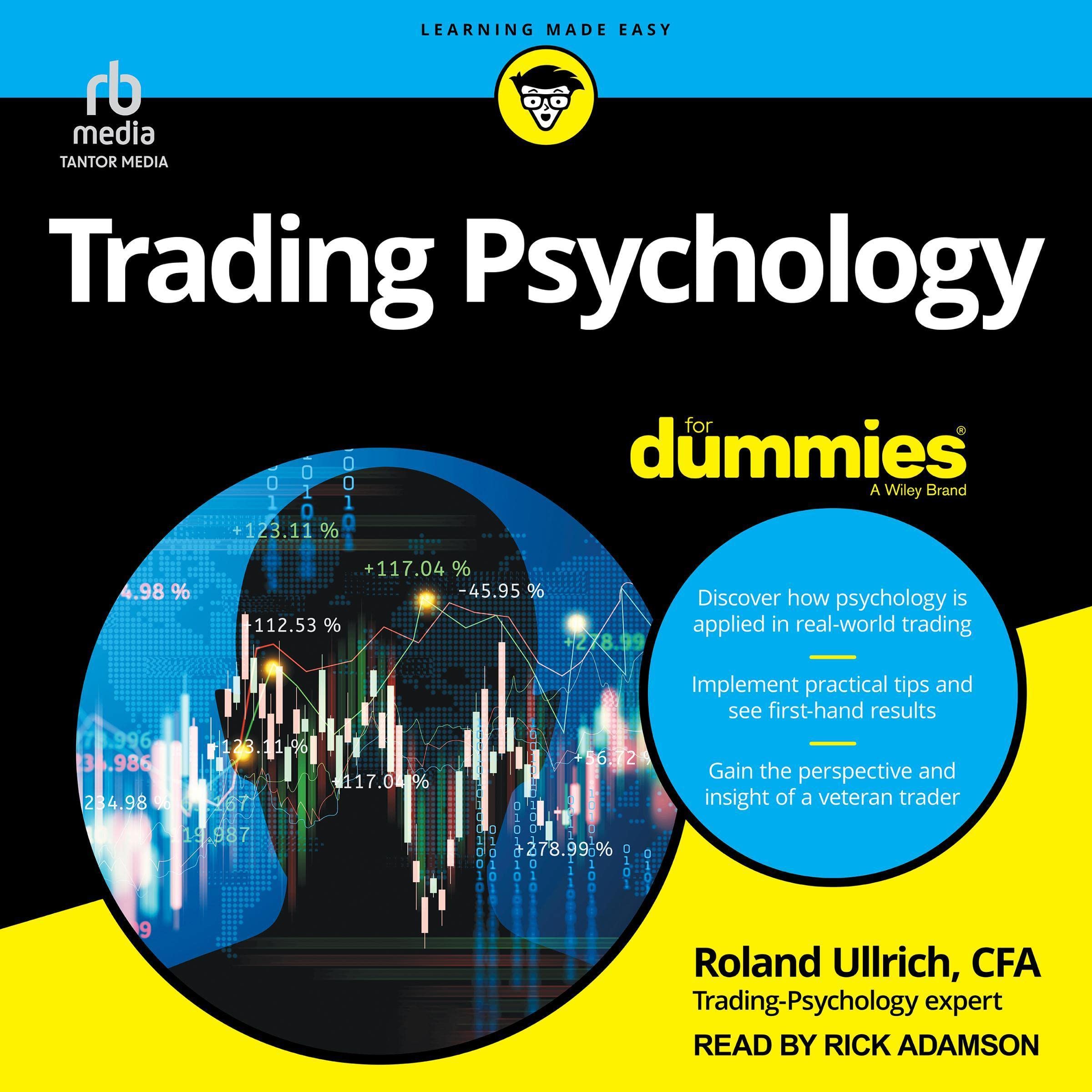 Cover art for Trading Psychology For Dummies