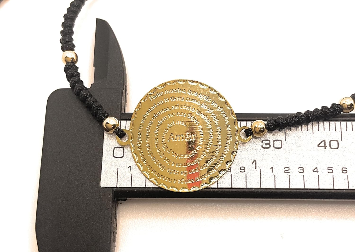 Our Father Bracelet, Pulsera del Padre Nuestro, Our Father Prayer Bracelet, Lords Payer, Women Jewelry, Catholic Jewelry, Religious Bracelet, Our Father Prayer in Spanish.