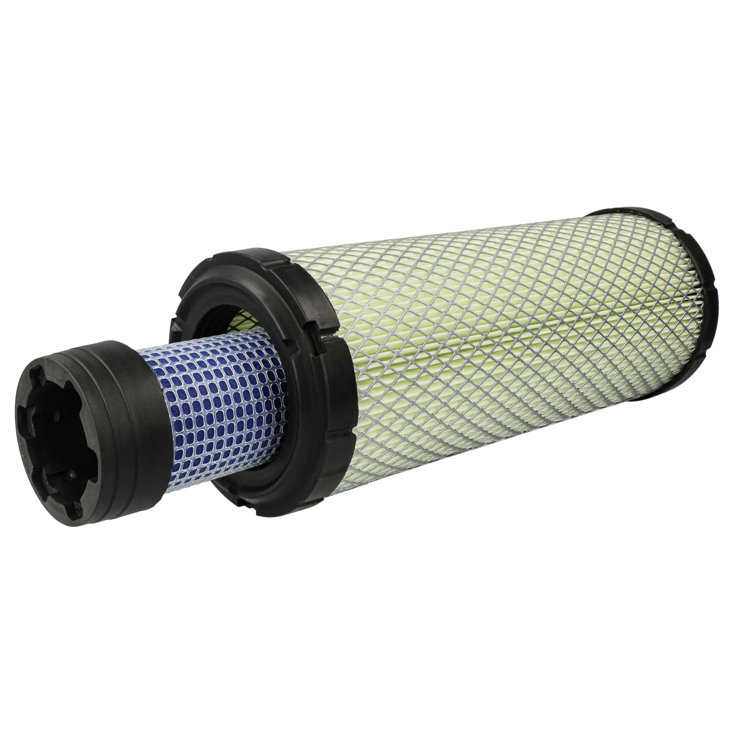 vhbw 1x filtro interno, 1x filtro externo compatible con Toro Multi Pro 5700D, Hydroject 3010, ProCore Processor motor para máquina construcción