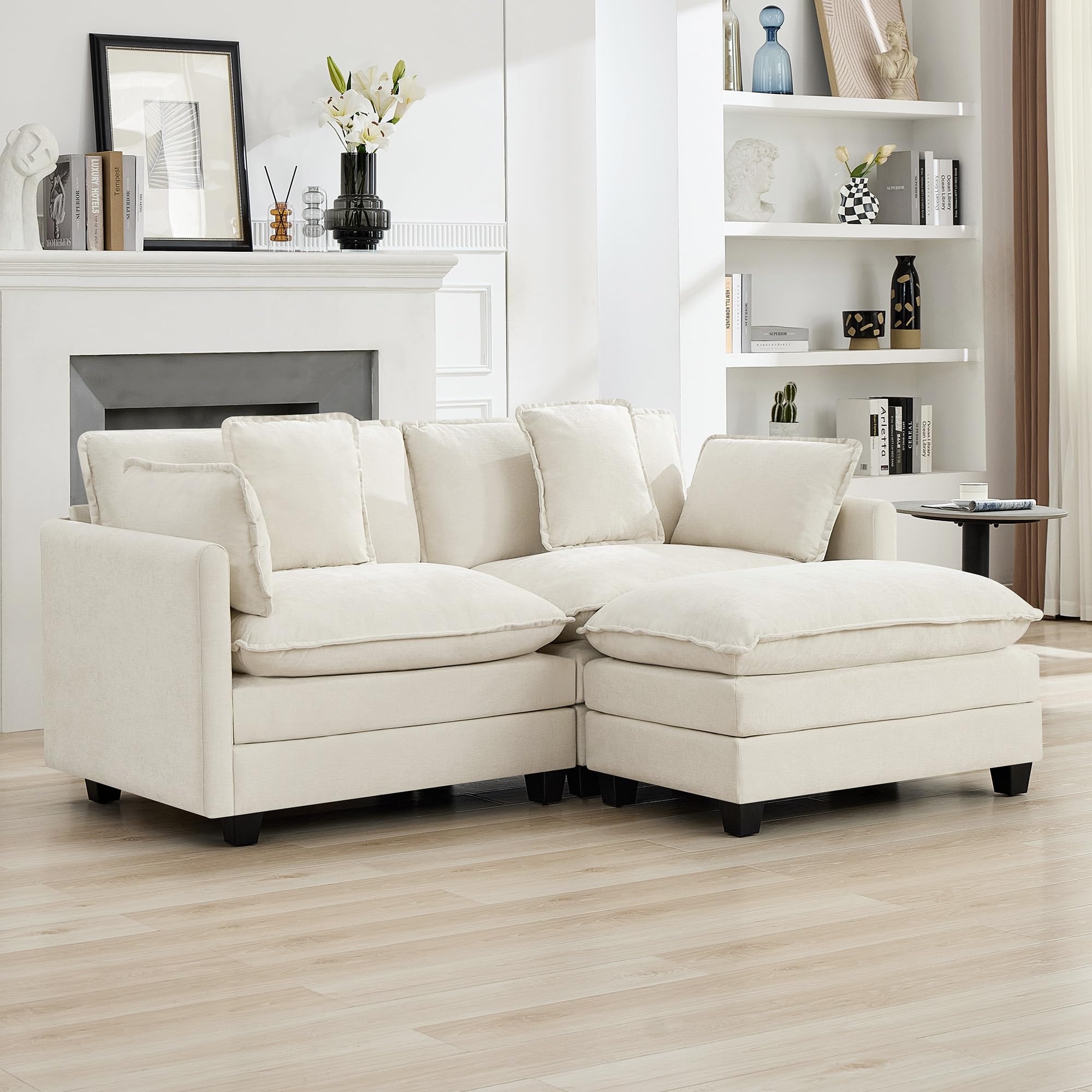 WUTUTUEE Cloud Deep Seat Loveseat