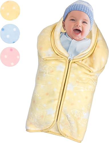 Vista 7 de JOIE BEAN Manta de envolver ajustable para bebé, manta para niños pequeños y bebés, saco de dormir 2 en 1, saco de dormir y manta portátil
