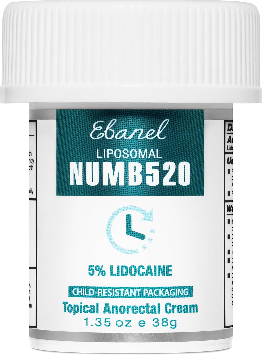 Ebanel 5% Lidocaine Numbing Cream