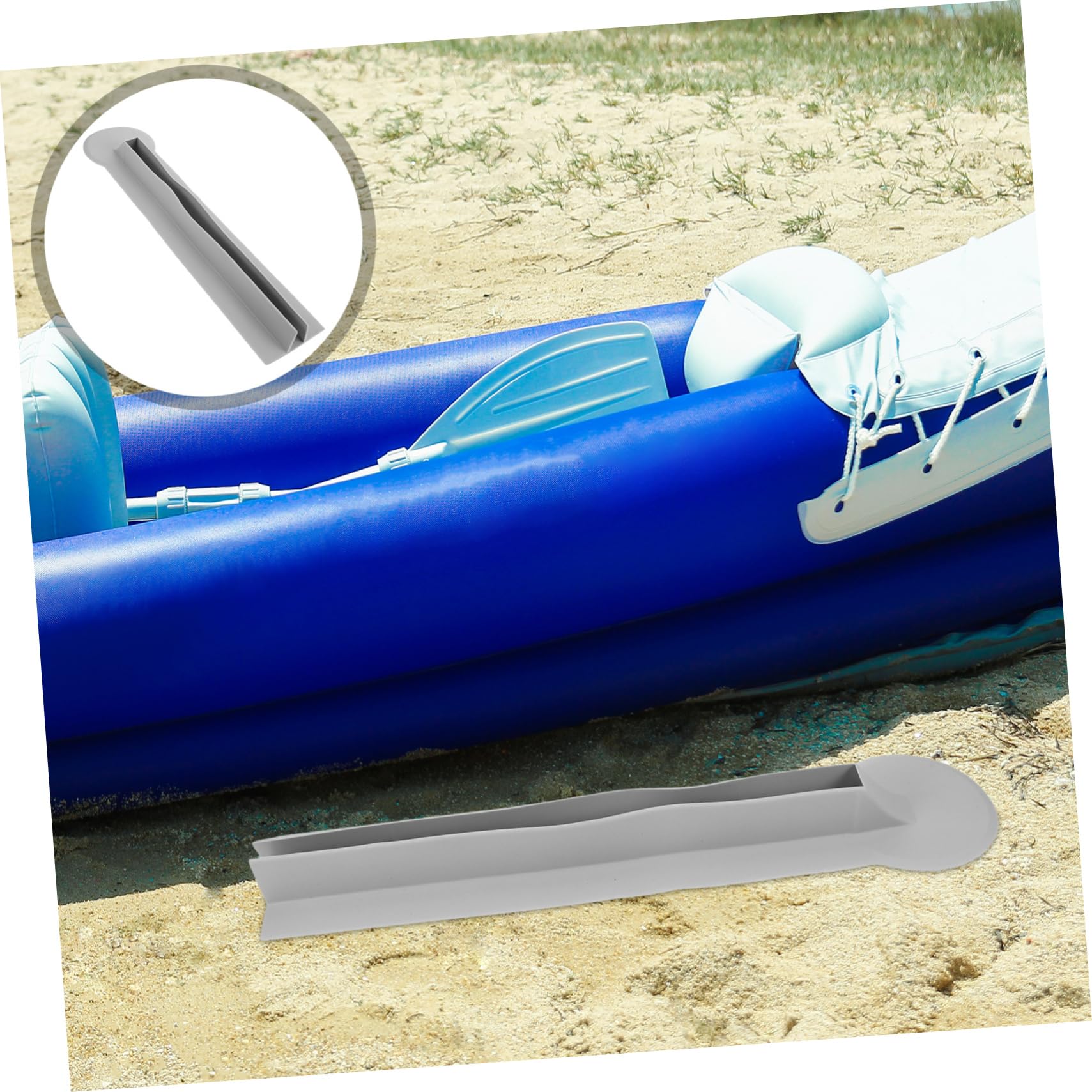 PVC Heckbrett Befestigungsleiste für Kajak und Schlauchboot Sichere Fixierung Erhöhte Stabilität für 18mm Heckbretter