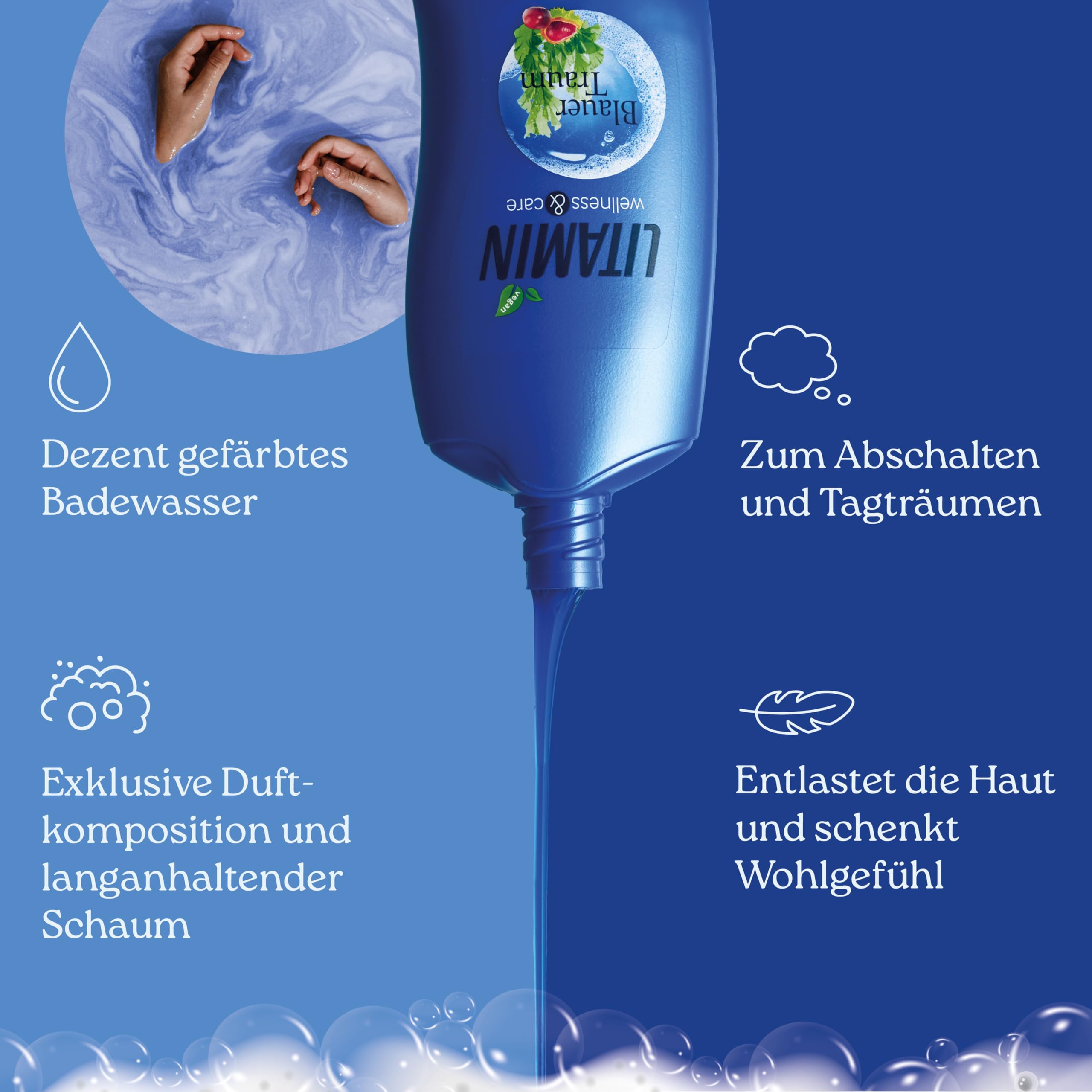 Litamin Burbuja Azul, 750 ml