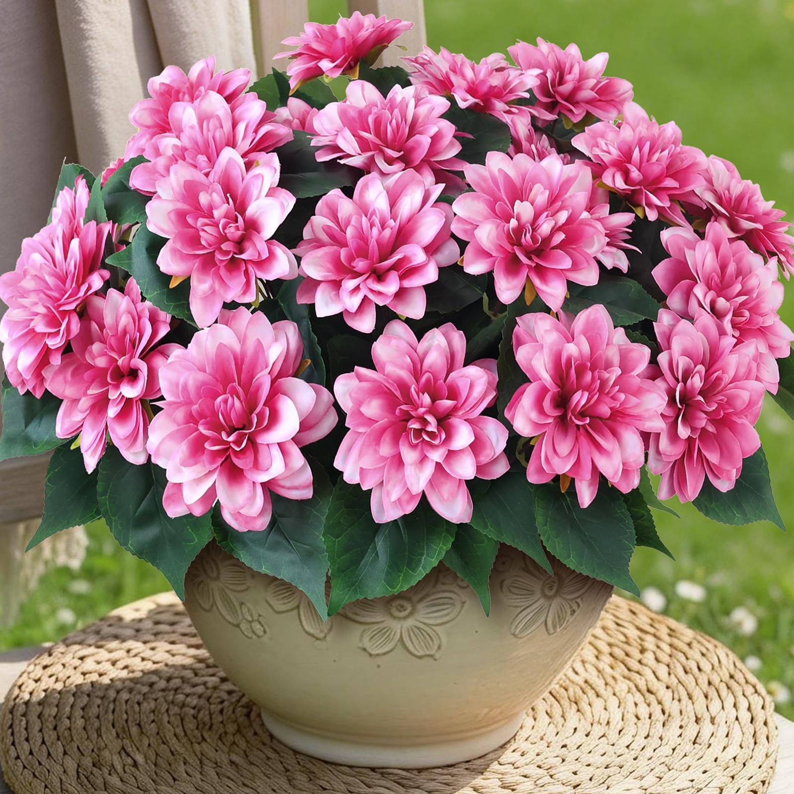VIERENA Artificial Dahlia Outdoors