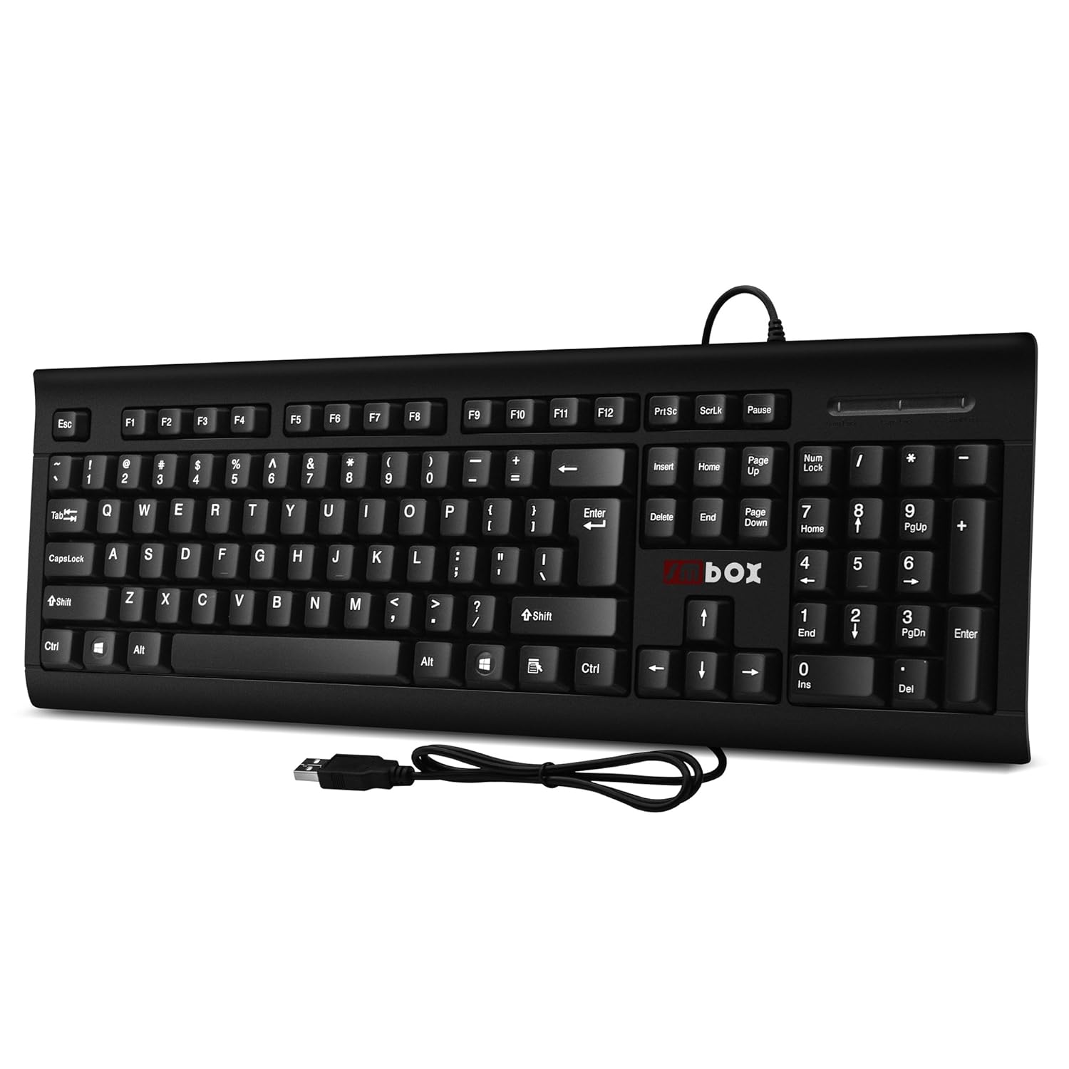 Keyboard,SMBOX Professional 104 Keys Wired USB Keyboard with Standard