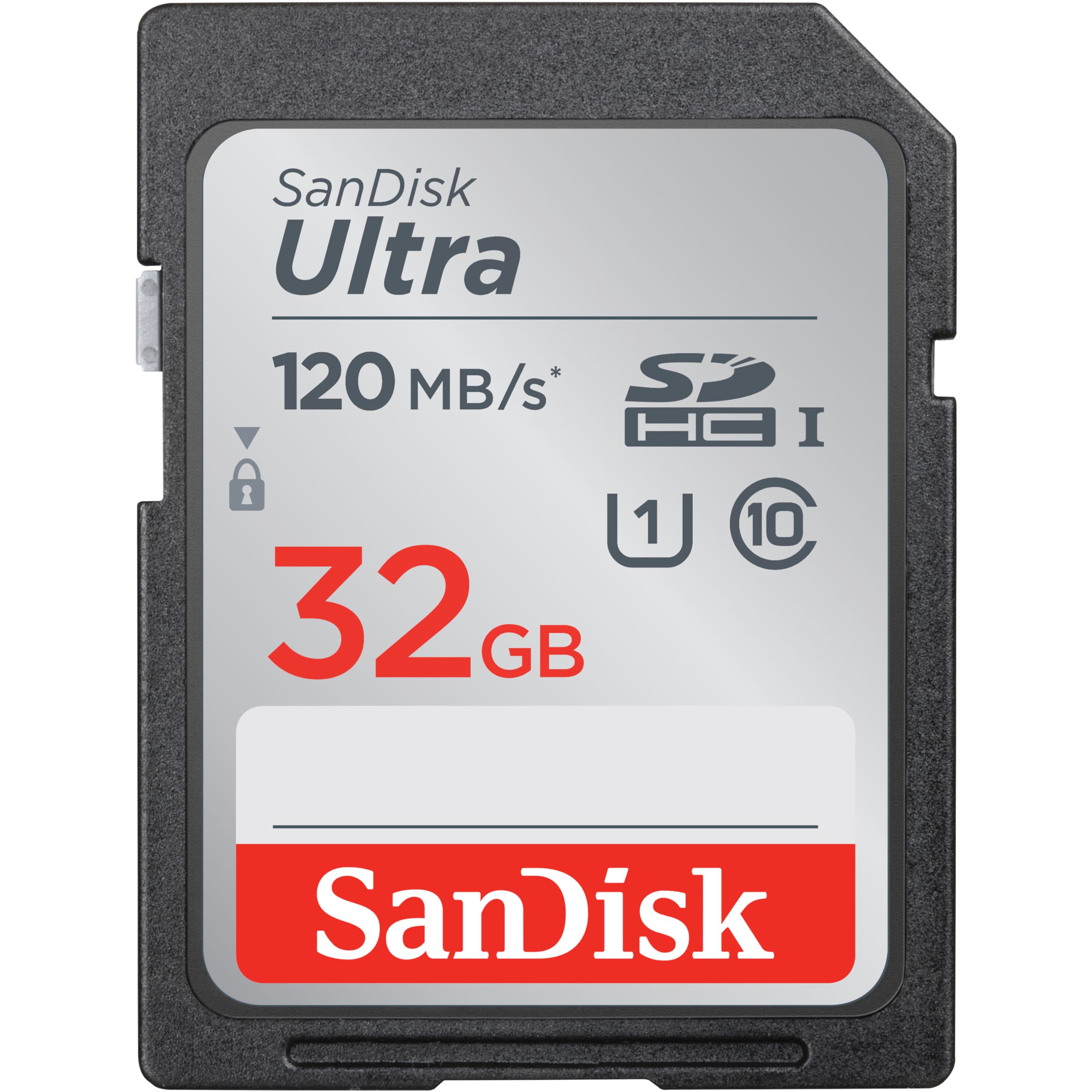 Sandisk Ultra SDHC Class 10 Memory Card, 32GB